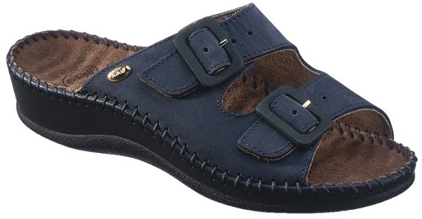WEEKEND NUBUCK WOMENS MASSAGE NAVY BLUE 38 - Metafarm