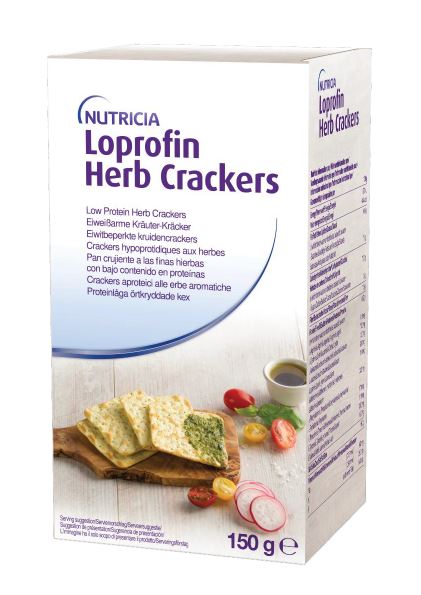 LOPROFIN CRACKER ERBE AROMATICHE 150 G - Metafarm