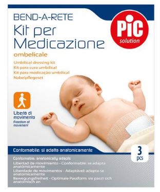 KIT MEDICAZIONE BENDA A RETE OMBELICALE - Metafarm