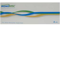 SIRINGA INTRA-ARTICOLARE MONOVISC ACIDO IALURONICO 20MG/ML 4 ML - Metafarm