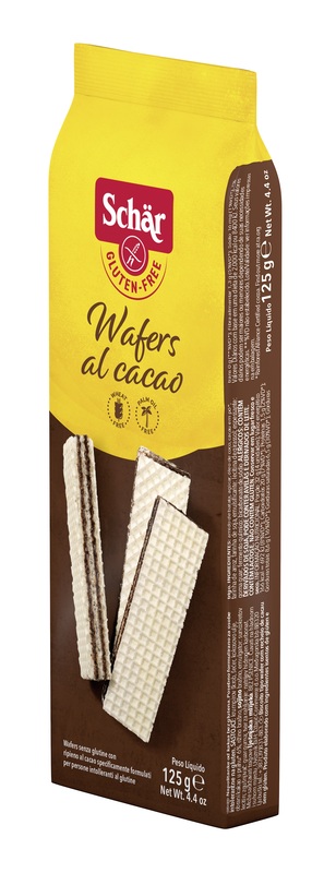 SCHAR WAFERS AL CACAO 125 G - Metafarm
