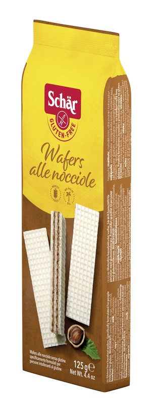 SCHAR WAFERS ALLE NOCCIOLE 125 G - Metafarm