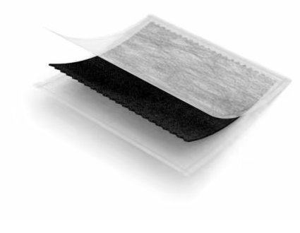 MEDICAZIONE IN CARBONE ATTIVO CON ARGENTO ACTISORB SILVER 6,5X9,5 10 PEZZI - Metafarm
