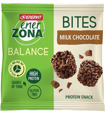 ENERZONA BITES MILK CHOCOLATE 1 BUSTINA - Metafarm