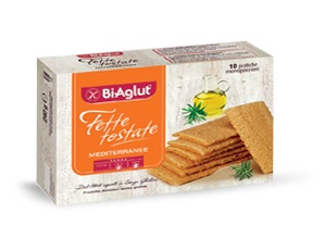 BIAGLUT FETTE TOSTATE MEDITERRANEE MONOPORZIONE 240 G - Metafarm