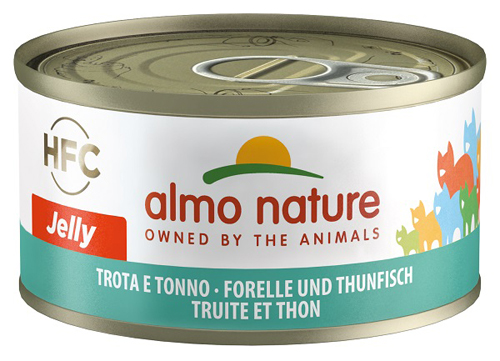 ALMO NATURE CAT TROTA TONNO 70 G - Metafarm