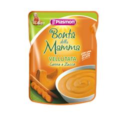 PLASMON POUCHES VELLUTATA DI CAROTE E ZUCCA 180 G - Metafarm