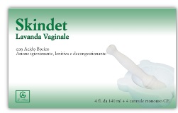 SKINDET LAVANDA VAGINALE 4 FLACONI 140 ML + 4 CANNULE MONOUSO IN BLISTER - Metafarm