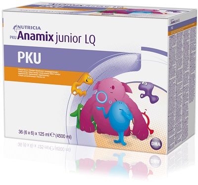 PKU ANAMIX JUNIOR LIQUID ARANCIA 36 PEZZI - Metafarm