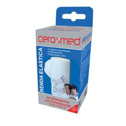 BENDA ELASTICA CEROXMED 10X450 CM CON GANCIO 1 PEZZO - Metafarm