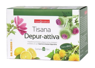 NATURPLUS TISANA DEPUR-ATTIVA 20 FILTRI - Metafarm