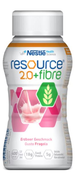 RESOURCE 2,0 + FIBRE FRAGOLA 200 ML - Metafarm
