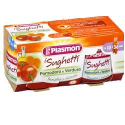 PLASMON SUGHETTO POMODORO E VERDURE 80 G X 2 PEZZI - Metafarm