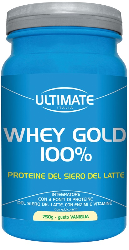 ULTIMATE WHEY GOLD 100 % VANIGLIA 750 G - Metafarm