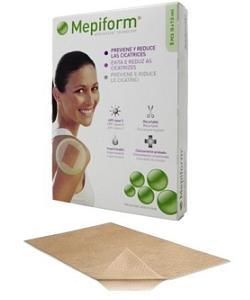 MEDICAZIONE MEPIFORM ATRAUMATICA PER CICATRICI E CHELOIDI NON STERILE 5X7,5CM 5 PEZZI - Metafarm