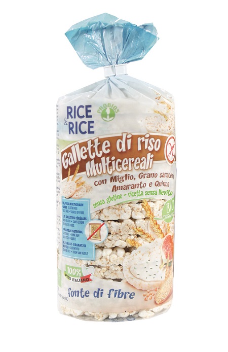 RICE&RICE GALLETTE MULTICEREALI 100 G SENZA LIEVITO - Metafarm