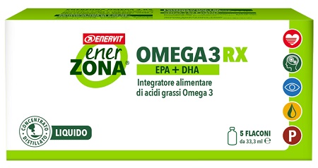 ENERZONA OMEGA 3 RX 5 FLACONI - Metafarm
