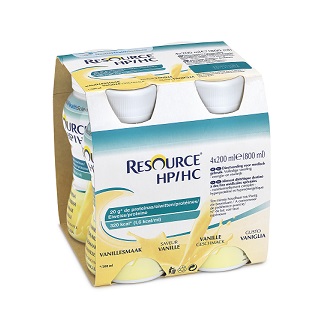RESOURCE HP/HC VANIGLIA 4 BOTTIGLIE 200 ML - Metafarm