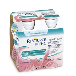 RESOURCE HP/HC FRAGOLA 4 BOTTIGLIE 200 ML - Metafarm