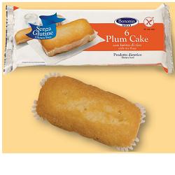 BONONIA PLUMCAKE CON FARINA DI RISO SENZA GLUTINE 6 X 36 G - Metafarm