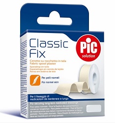 CEROTTO IN ROCCHETTO CLASSIC FIX WHITE 2,5X500 CM FUSTELLA - Metafarm