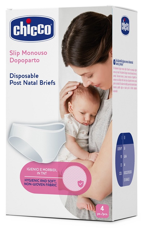 CHICCO MAMMA DONNA SLIP TESSUTO NON TESSUTO MISURA 3 4 PEZZI - Metafarm