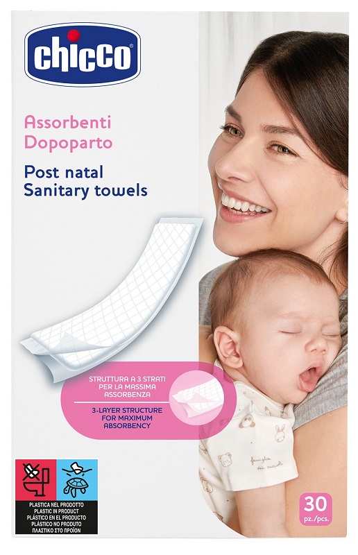 CHICCO ASSORBENTI PROTECTION POSTPARTO 30 PEZZI - Metafarm