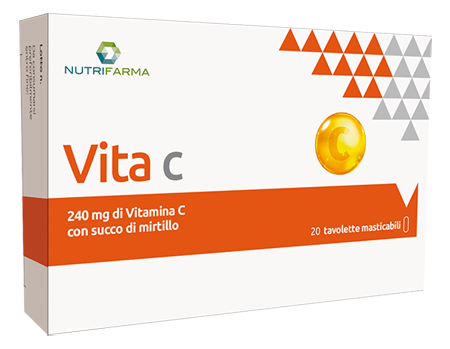 VITA C 20 TAVOLETTE MASTICABILI - Metafarm