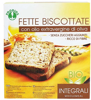 FETTE BISCOTTATE INTEGRALI SENZA ZUCCHERO 270 G - Metafarm
