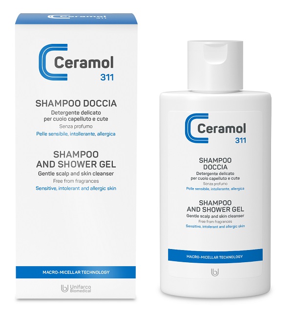 CERAMOL SHAMPOO DOCCIA 200 ML - Metafarm