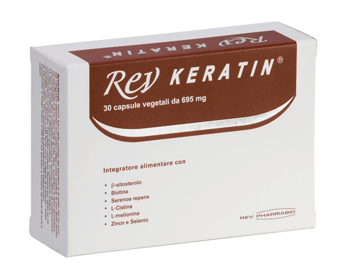 REV KERATIN 30 CAPSULE - Metafarm