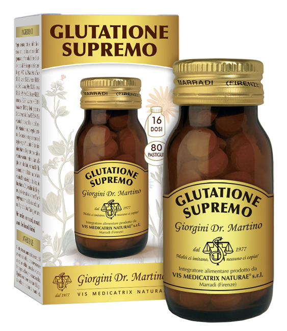 GLUTATIONE SUPREMO 80 PASTIGLIE - Metafarm
