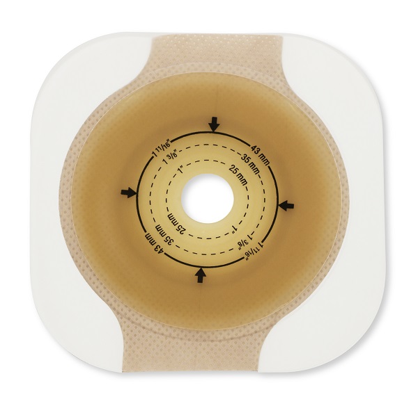 PLACCA CONFORM 2 FORMAFLEX CON ADESIVO BARRIERA PROTETTIVA A SPESSORE DIFFERENZIATO RILIEVI CIRCOLARI FILM DI SUPPORTO ANELASTICO FLANGIA FLOTTANTE 55 MM 5 PEZZI - Metafarm