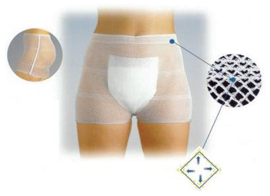 MUTANDINA PER INCONTINENZA A RETE ELASTICA NET PANT MISURA LARGA 3 PEZZI 2 - Metafarm