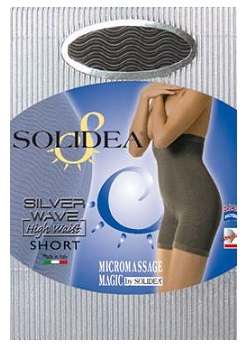SILVER WAVE HIGH WAIST SHORT PANTALONCINO VITA ALTA NOISETTE 1S - Metafarm