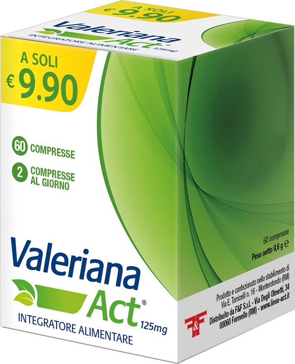 VALERIANA ACT 60 COMPRESSE - Metafarm