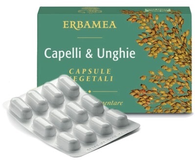CAPELLI & UNGHIE 24 CAPSULE VEGETALI - Metafarm
