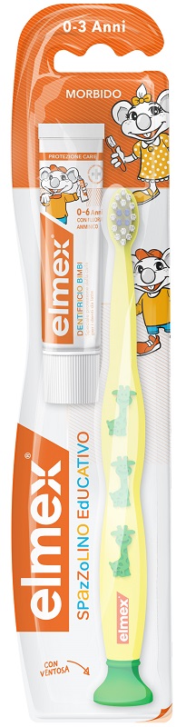 ELMEX SPAZZOLINO BIMBI EDUCATIVO NEW 0-3 ANNI - Metafarm