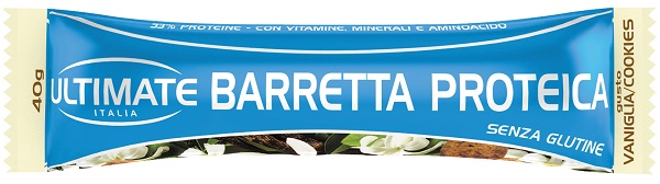 ULTIMATE BARRETTA PROTEICA VANIGLIA/COOKIE 40 G - Metafarm