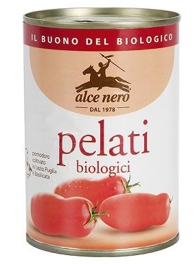 POMODORI PELATI BIO 400 G - Metafarm