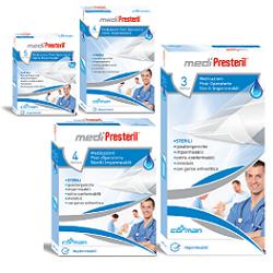 MEDICAZIONE POST OPERATORIA MEDIPRESTERIL IMPERMEABILE 7,5X10CM 4 PEZZI - Metafarm