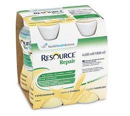 RESOURCE REPAIR VANIGLIA 4 BOTTIGLIE 200 ML - Metafarm