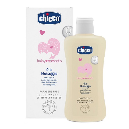 CHICCO COSMETICI BABY MOMENTS OLIO MASSAGGIO 200 ML - Metafarm