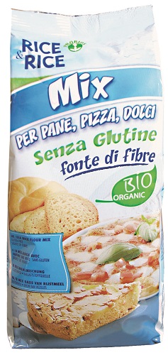 RICE&RICE MIX PER PANE/PIZZA/DOLCI 500 G SENZA LIEVITO - Metafarm