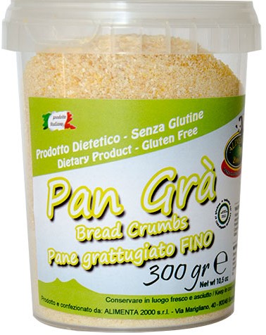 PAN GRA' PANE GRATTUGIATO FINO FRESELLE DEL VESUVIO 300 G - Metafarm