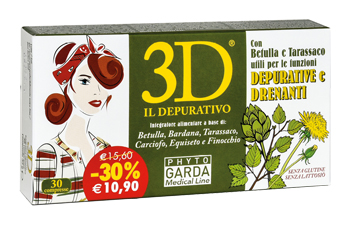 3D IL DEPURATIVO 30 COMPRESSE - Metafarm