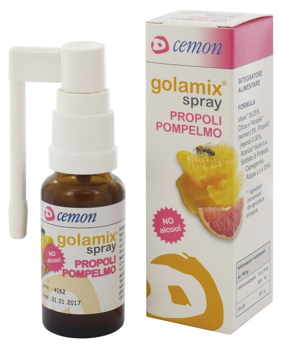 GOLAMIX SPRAY - PROPOLI POMPELMO 20 ML - Metafarm