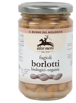 FAGIOLI BORLOTTI LESSATI BIO 300 G - Metafarm