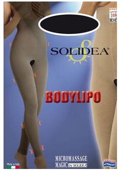 BODY LIPO LEGGINGS VITA ALTA NERO L - Metafarm