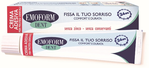 EMOFORM DENT CREMA ADESIVA PER PROTESI DENTALE 45 G - Metafarm
